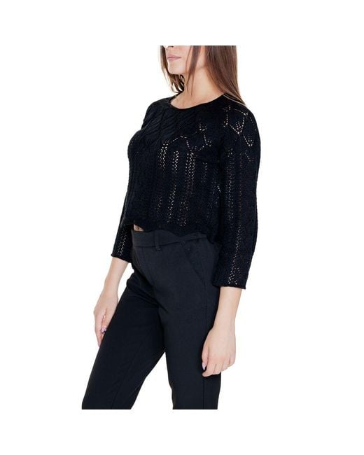 Vero Moda Black Cotton Tops & T