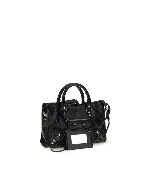 Balenciaga Black Lamb Ovis Aries Aries Handbag