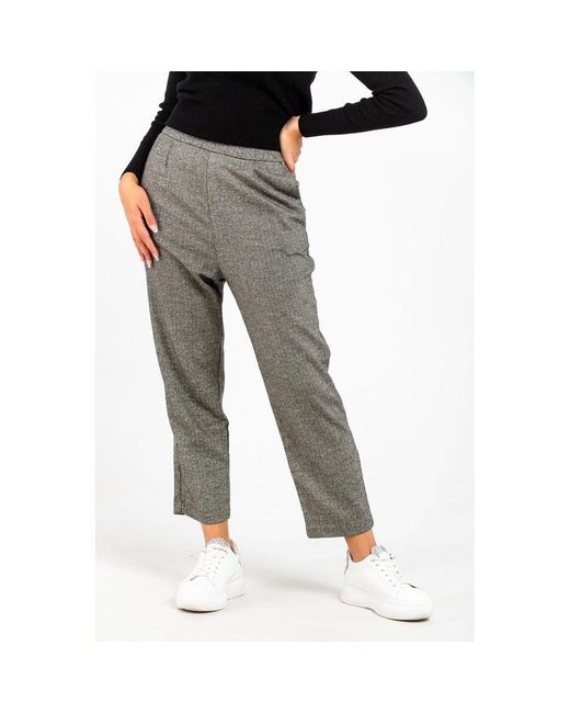 Gas Gray Wool Casual Pants