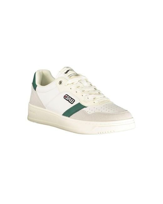 Gas Metallic Black Polyester Men Sneaker for men