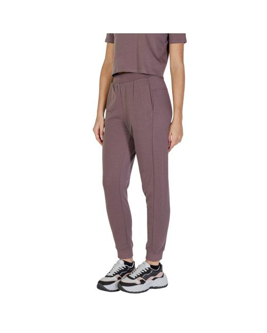Calvin Klein Purple Recycled Polyester Jeans & Pant