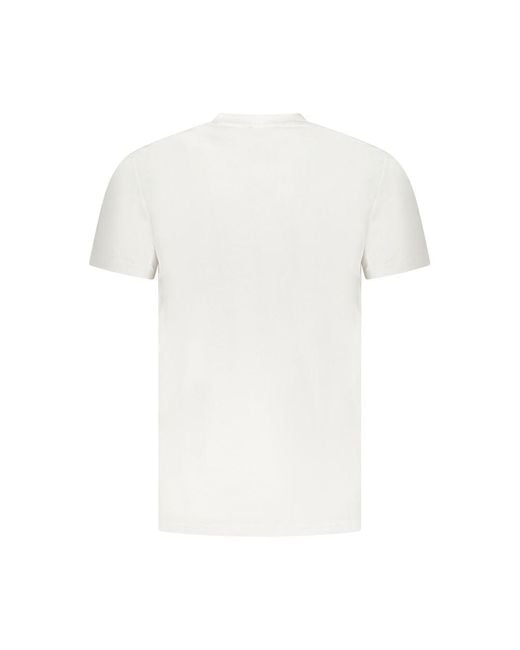 Roberto Cavalli White Cotton T-Shirt for men