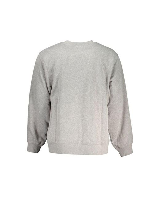 Vans Gray Cotton Men's Sweatshirt for men