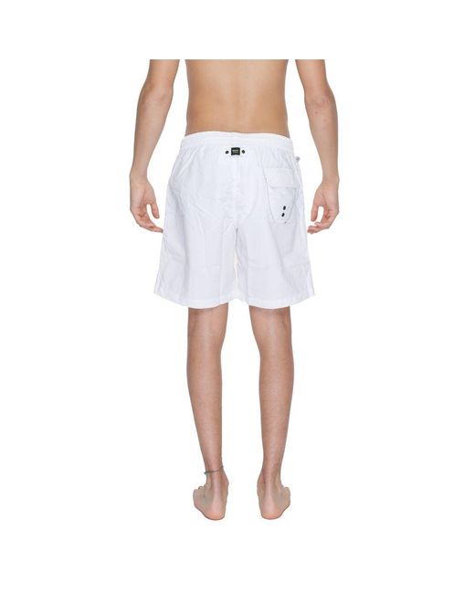 Blauer White Polyamide Swimwear for men