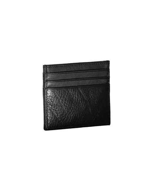 Tommy Hilfiger Black Leather Wallet for men