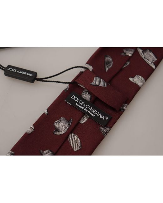 Dolce & Gabbana Multicolor Elegance Silk Tie for men
