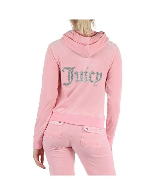 Juicy Couture Pink Polyester Sweatshirt