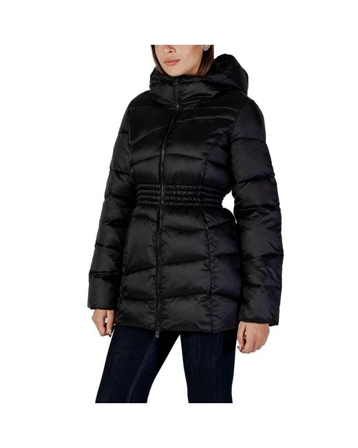 EA7 Black Polyamide Bomber