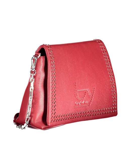 Byblos Red Polyurethane Handbag
