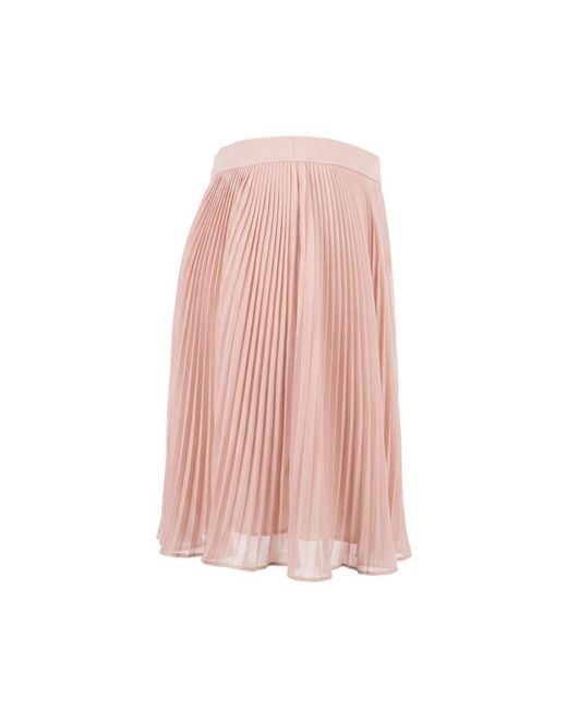 Trussardi Pink Polyester Skirt