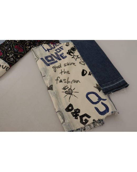 Dolce & Gabbana Black High-Waist Wide-Cut Jeans