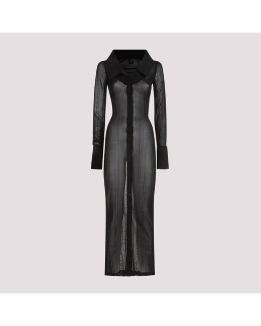 Jacquemus Black La Robe Manta Dress