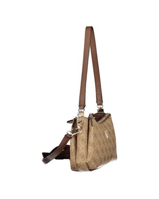 Guess Natural Beige Polyurethane 's Bag