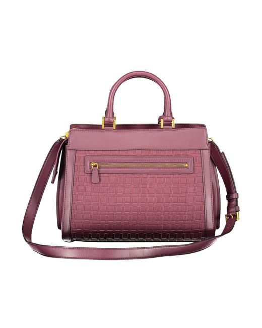 Guess Purple Polyurethane Handbag