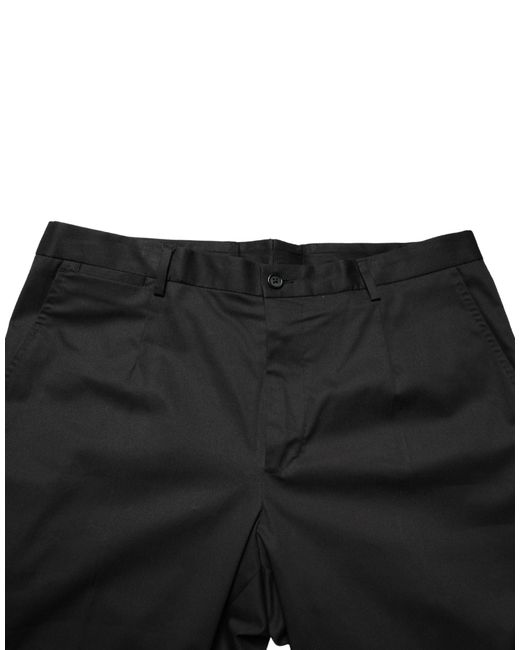 Dolce & Gabbana Black Suit Trousers for men