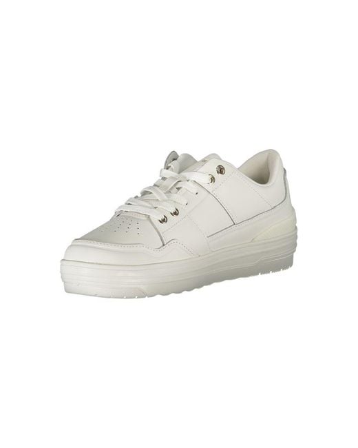 Tommy Hilfiger White Lowtop Sneakers Gw0Gw07476
