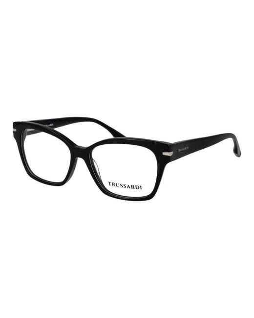 Trussardi Black Acetate Glasses (frames)