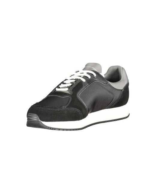 Calvin Klein Black Polyester Sneaker for men