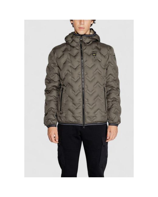 Blauer Gray Green Polyethylene Jacket for men