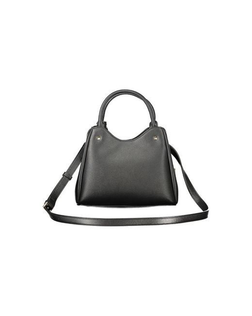 Guess Black Polyurethane Handbag