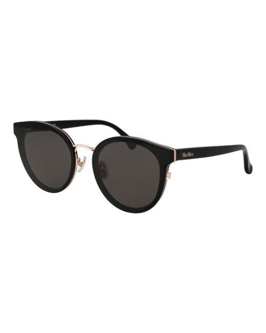 Max Mara Black Acetate Sunglasses