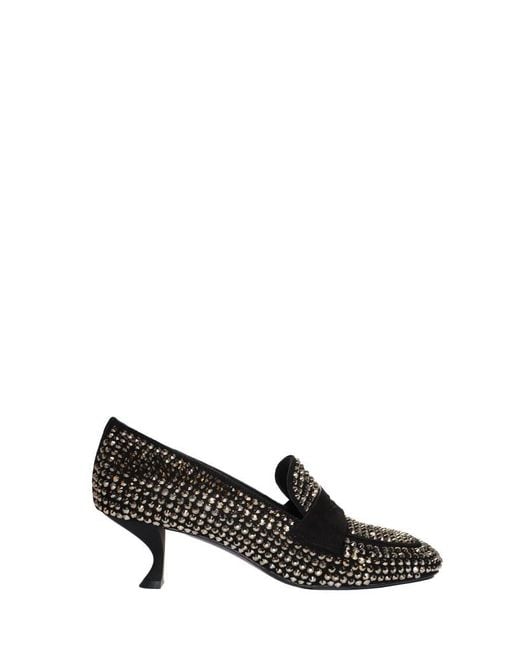 LA ROSE Black Pumps