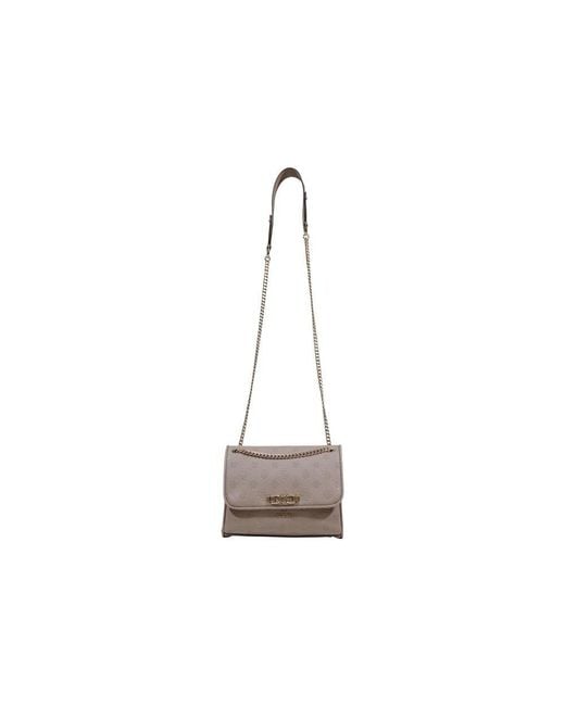 Guess Gray Beige Polyethylene Handbag