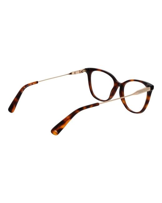 Longchamp Brown Metal Glasses (frames)