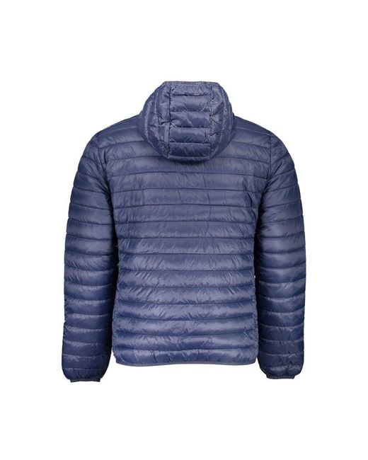 North Sails Blue Polyamide Jacket for men