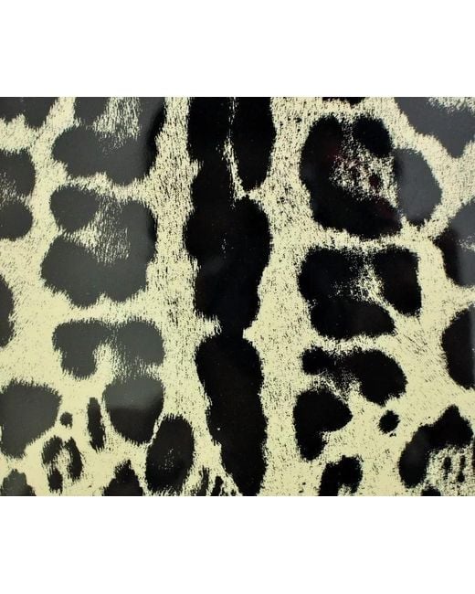 Dolce & Gabbana Blue Leopard Pattern Leather Ebook Cover Tablet Case