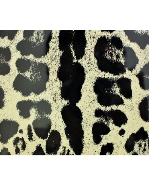 Dolce & Gabbana Blue Leopard Pattern Leather Ebook Cover Tablet Case