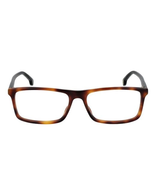 Carrera Black Brown Plastic Glasses (frames) for men