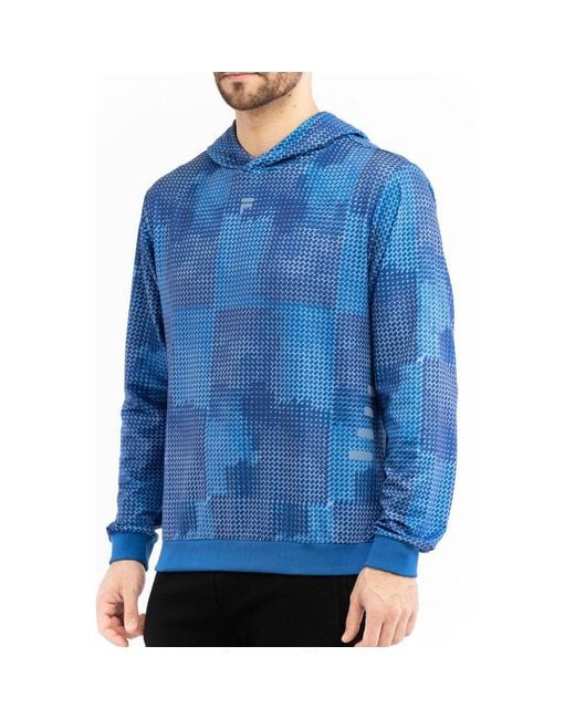 Fila Blue Polyester Sweatshirt for men