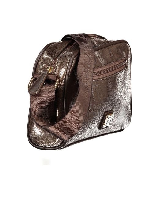 Laura Biagiotti Brown Bronzo Polyester Handbag