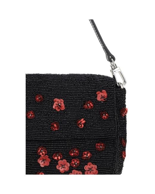 Staud Black Timmy Shoulder Bag