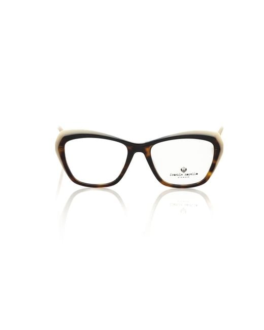 Frankie Morello Multicolor Chic Cat Eye Designer Eyeglasses