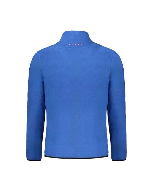 Norway 1963 Blue Polyester Sweater for men