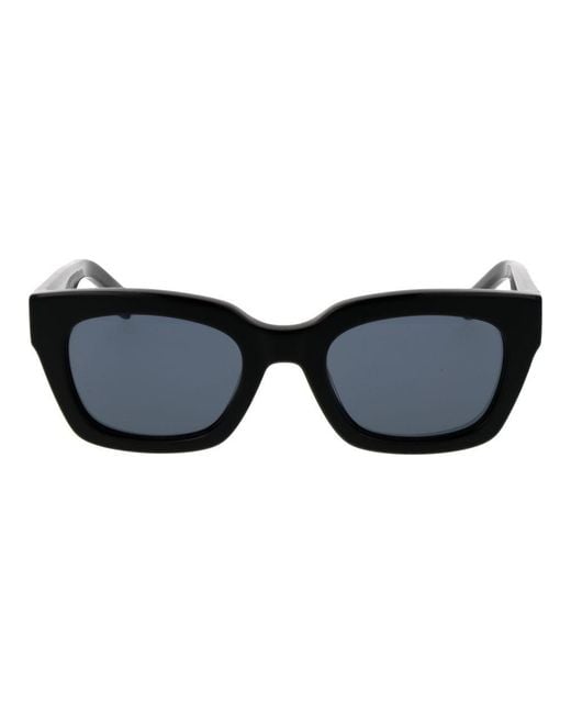 Tommy Hilfiger Black Square Sunglasses Th Logo