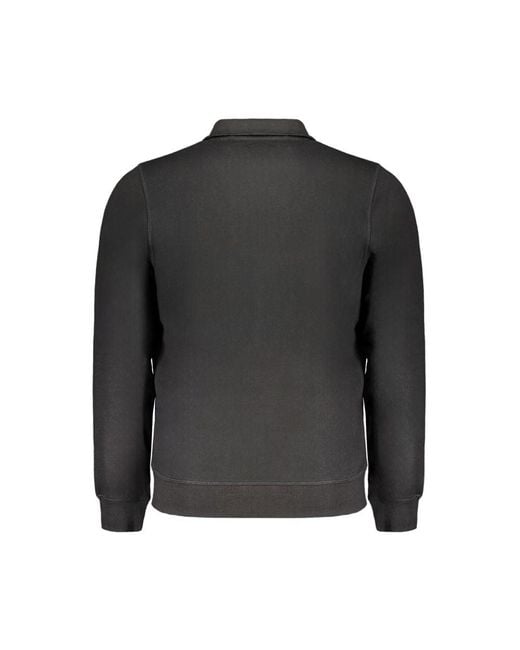 Gianmarco Venturi Black White Cotton Men Polo Shirt for men