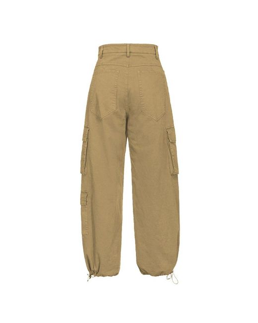 Pinko Natural Beige Cotton Jeans & Pant for men