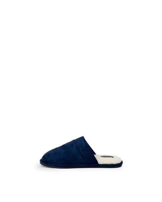 Ralph Lauren Blue Polyester Slippers for men