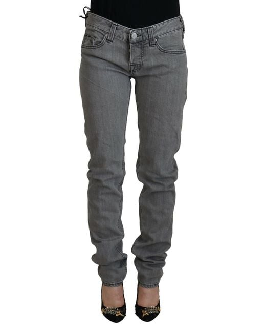 Care Label Black Chic Low Waist Skinny Jeans