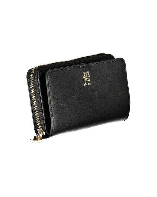 Tommy Hilfiger Black Polyethylene Wallet