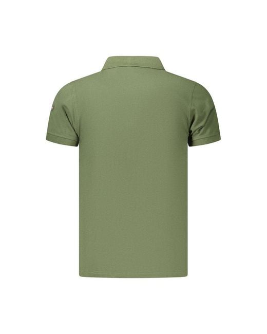 Norway 1963 Green Verde Cotton Men's Polo for men