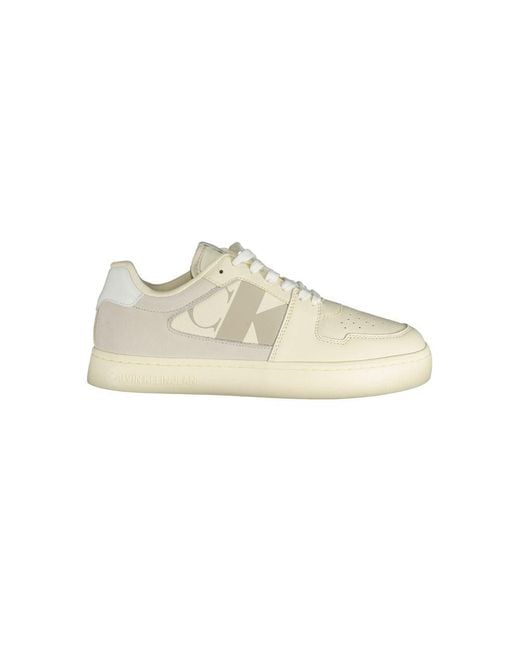 Calvin Klein Natural Polyester Sneaker for men
