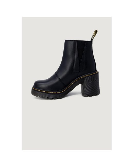 Dr. Martens Black Leather High Heel Pumps
