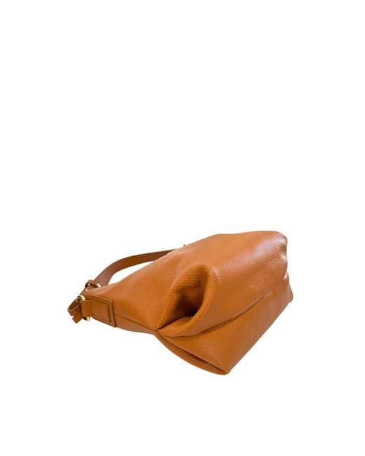 Baldinini Brown Leather Shoulder Bag