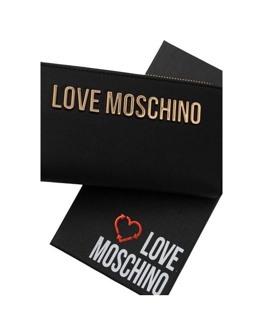 Love Moschino Black Polyethylene Wallet
