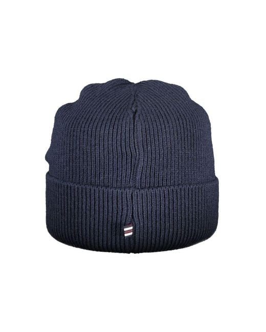 Fila Blue Acrylic Men Cap for men