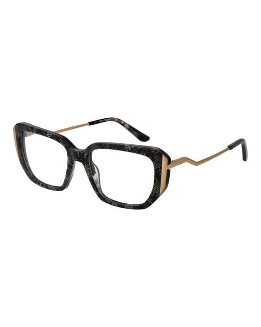 MARCIANO BY GUESS Black Gray Acetate Glasses (frames)